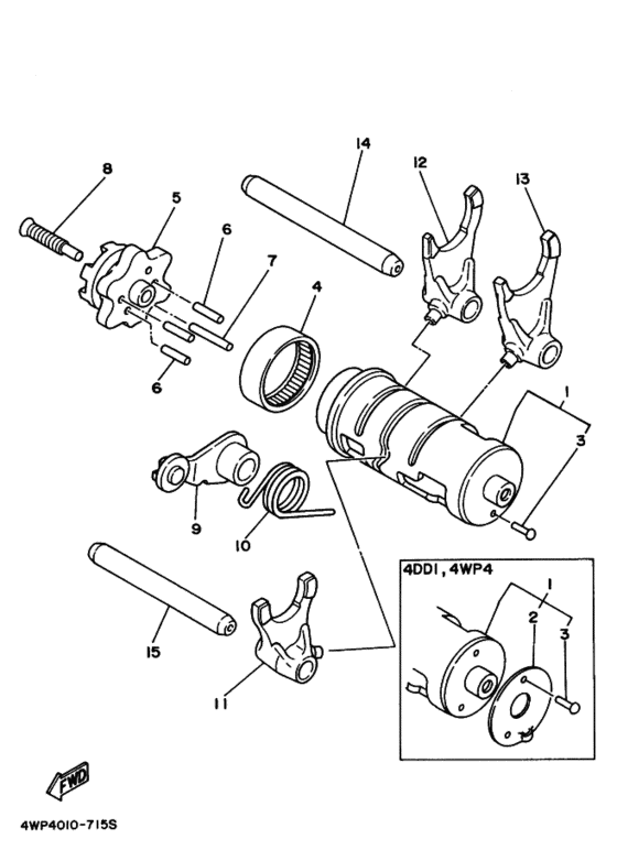 Shift Cam & Fork