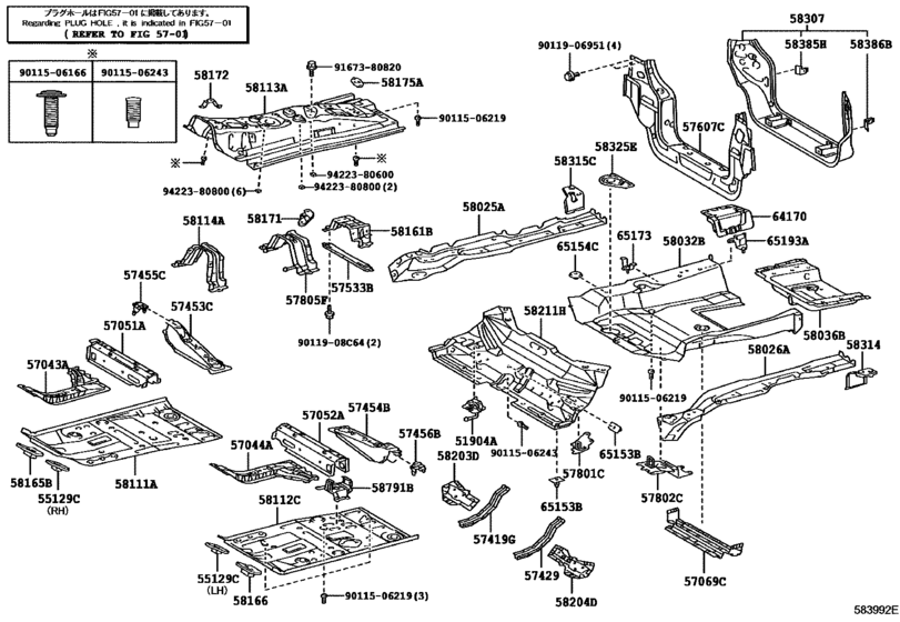 Floor Pan & Lower Back Panel
