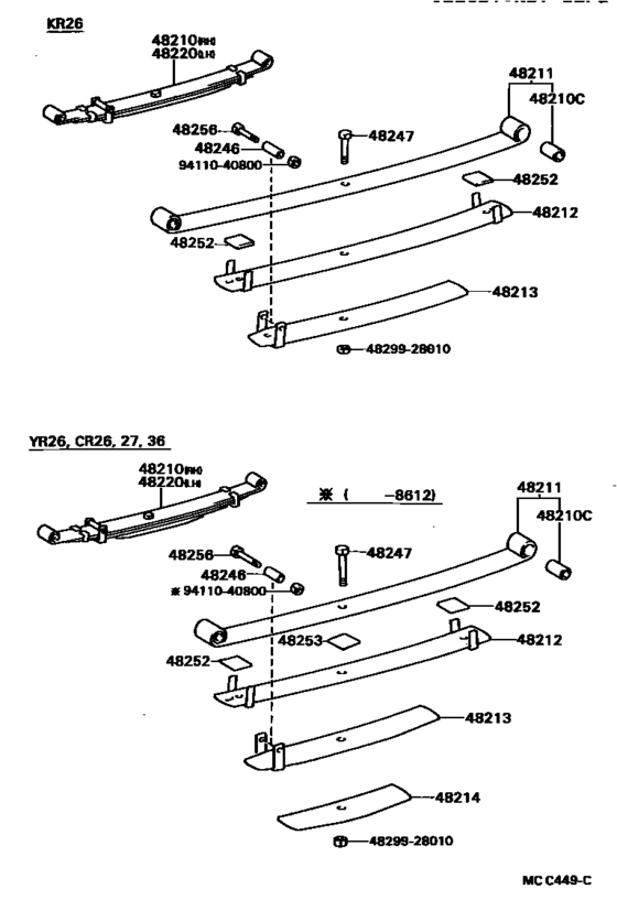 Rear Spring & Shock Absorber