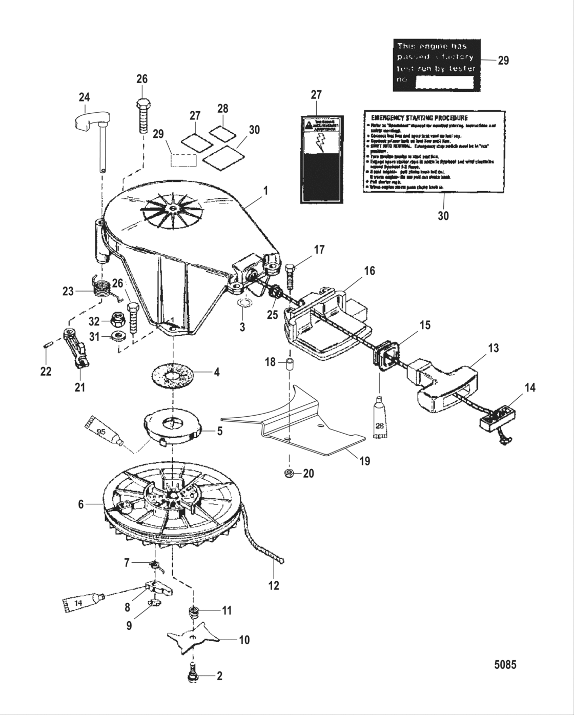 Starter Assembly (Manual)