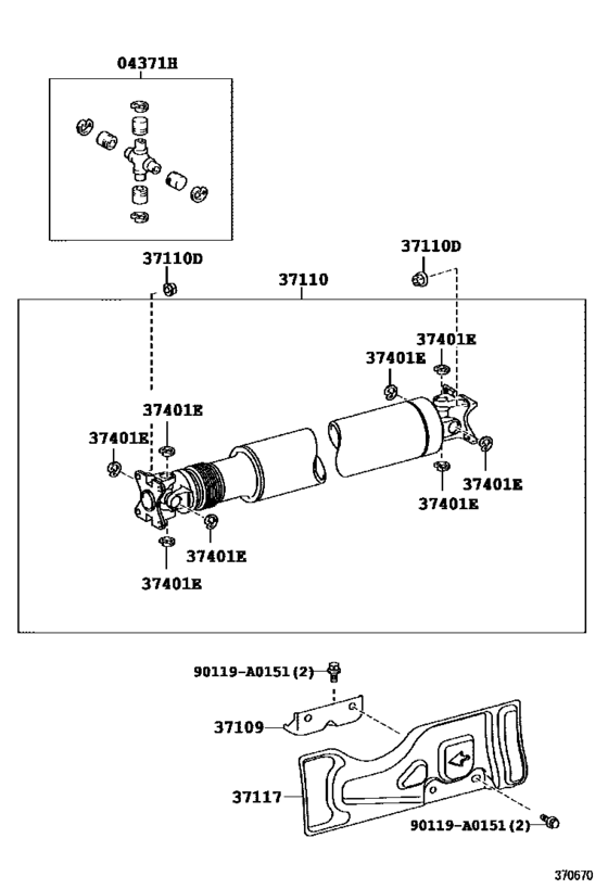Propeller Shaft & Universal Joint