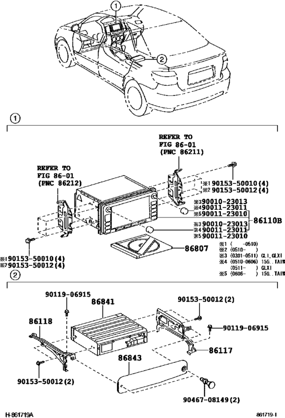 Navigation & Front Monitor Display