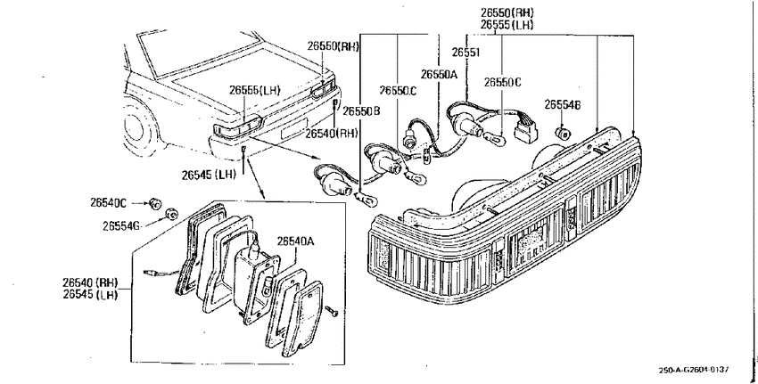 Rear combination lamp