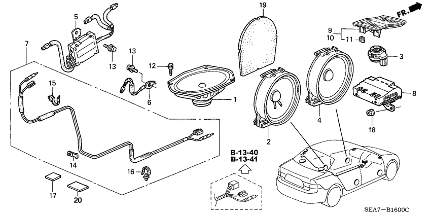 Radio antenna/speaker