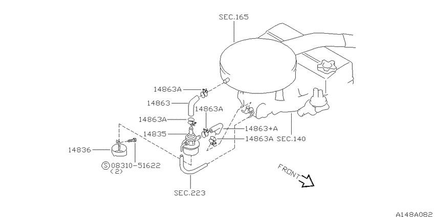 Secondary air system