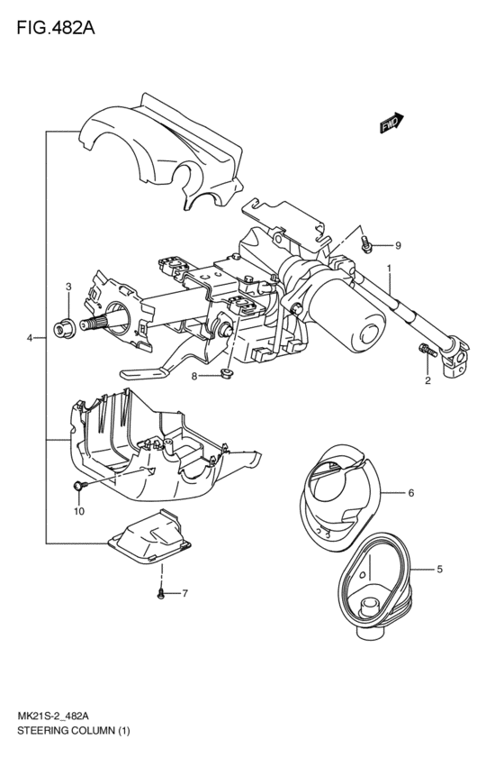 steering column