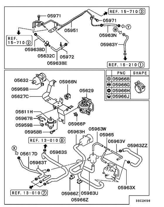Fuel line & vapor gas control