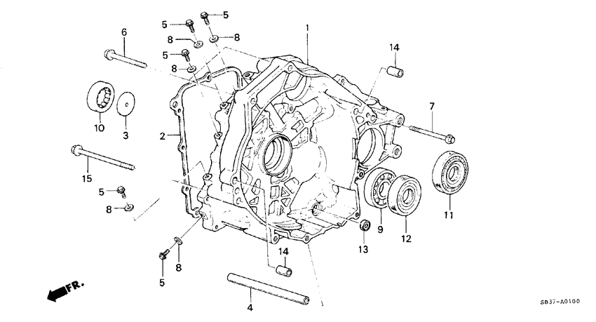 Torque converter housing