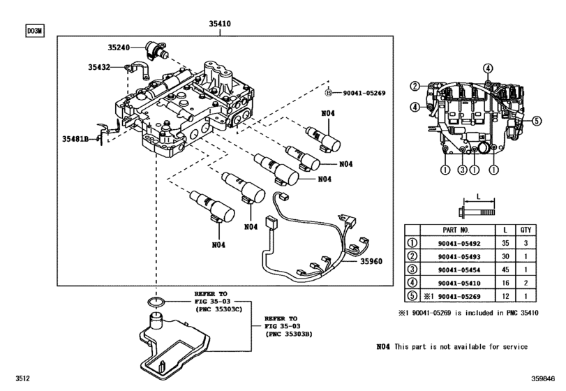 Valve Body & Oil Strainer (Atm)