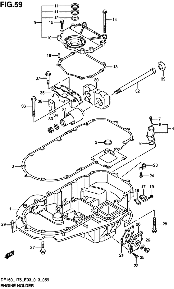 Engine holder