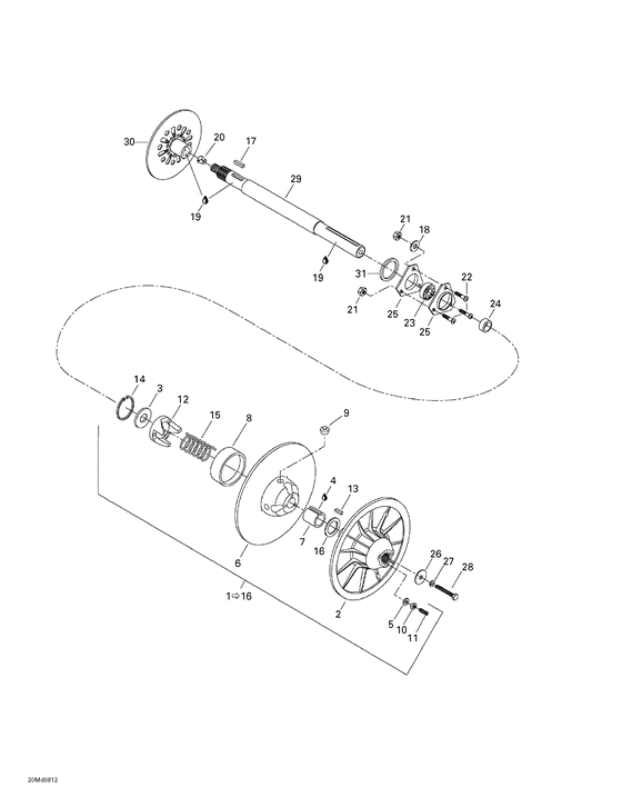 05- driven pulley