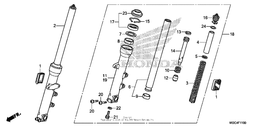 Front fork