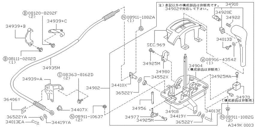 Auto transmission control device