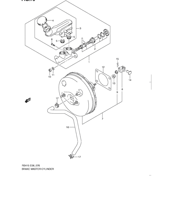 Brake master cylinder