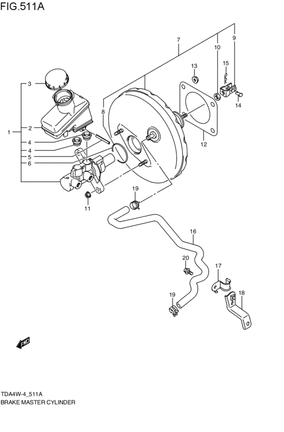 brakes master cylinder
