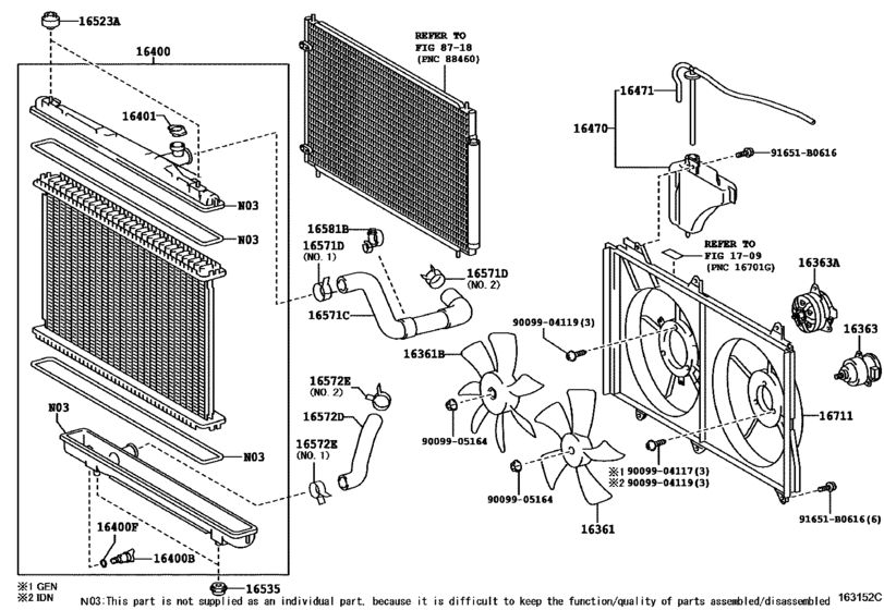 Radiator & Water Outlet