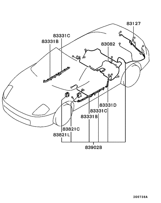 Wiring & attaching parts