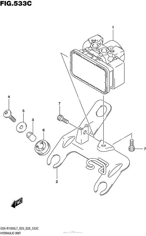 Hydraulic Unit (Gsx-R1000Al7 E33)