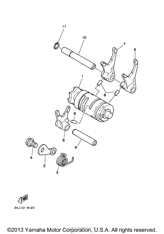 Shift Cam & Fork