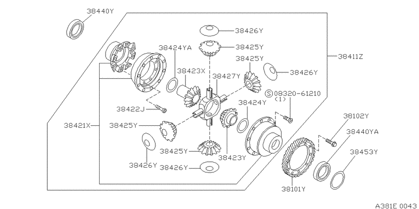 Front final drive