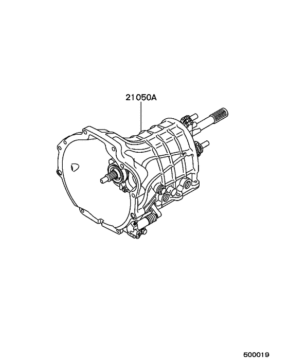 Manual transmission assy