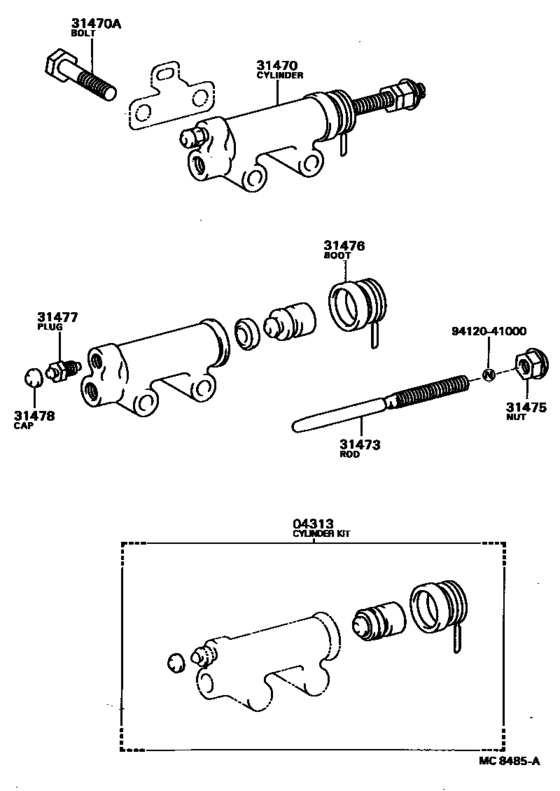 Clutch Release Cylinder