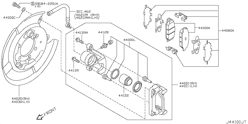 Rear brake