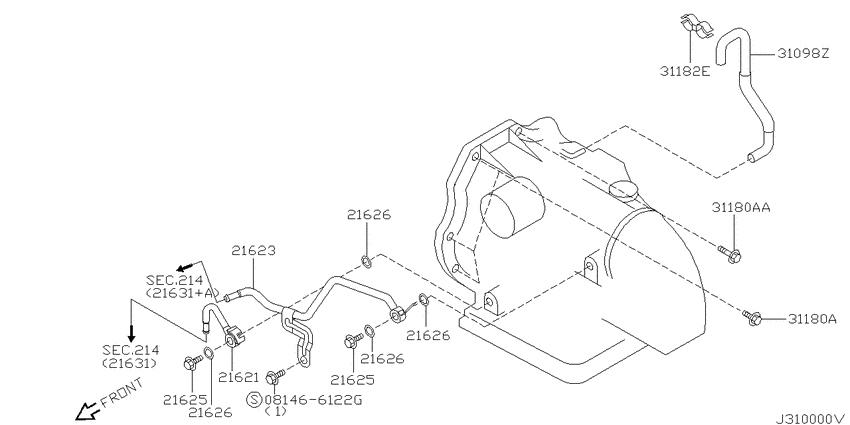 Auto transmission,transaxle & fitting