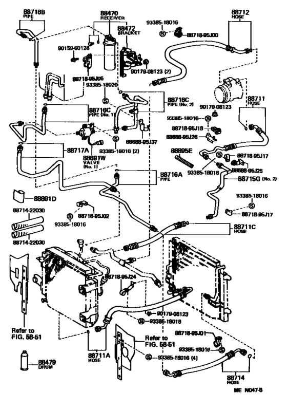 Heating & Air Conditioning - Cooler Piping