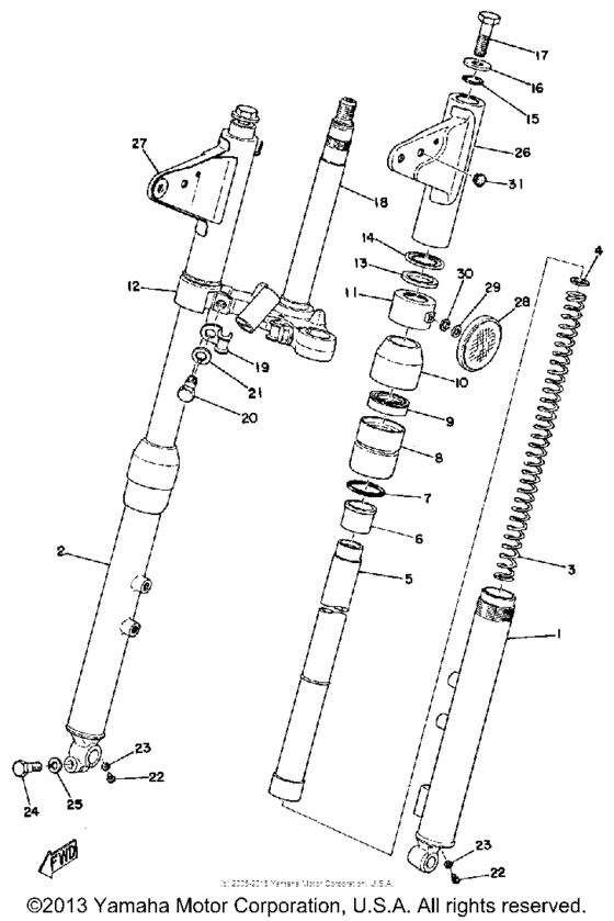 Front fork