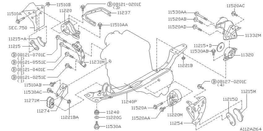 Engine & transmission   mounting