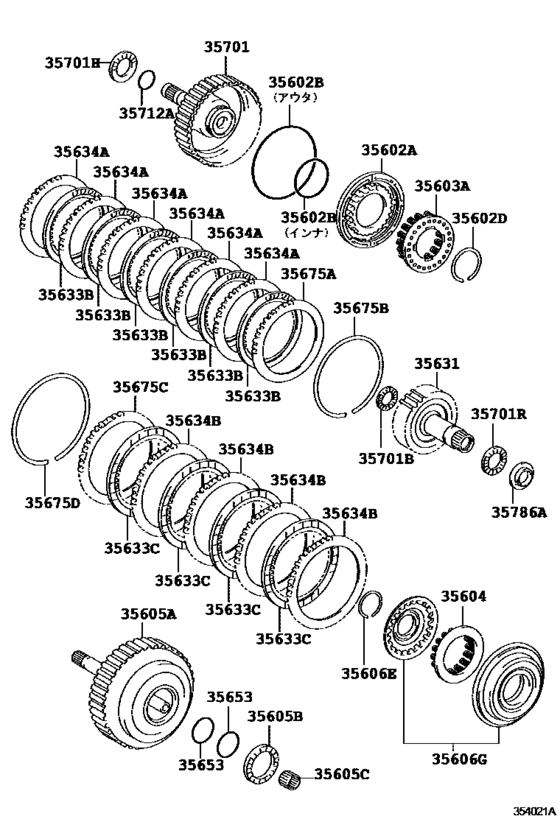 Brake Band & Multiple Disc Clutch (Atm)