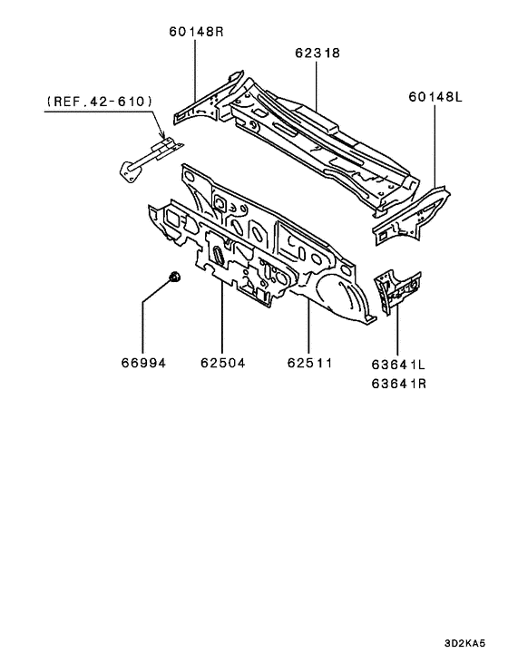 Front deck & insulator