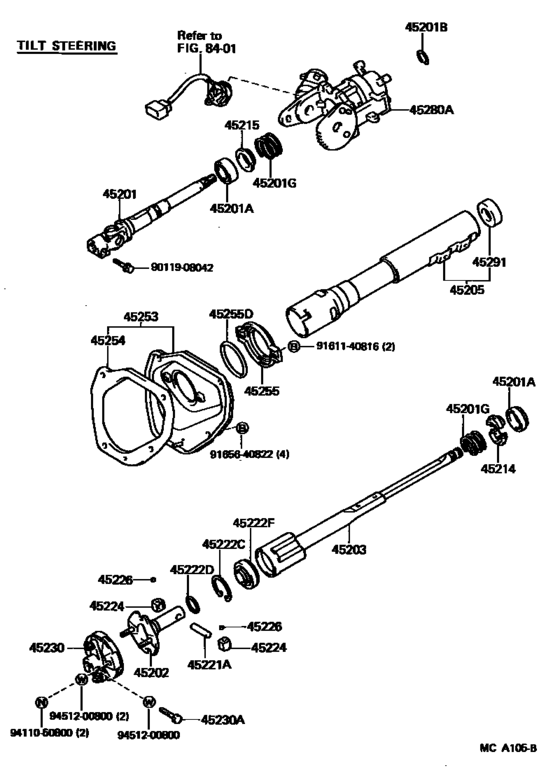 Steering Column & Shaft