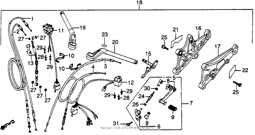 Sports handlebar kit