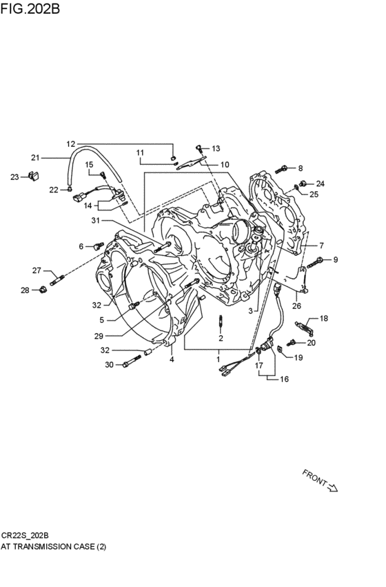 at - transmission case