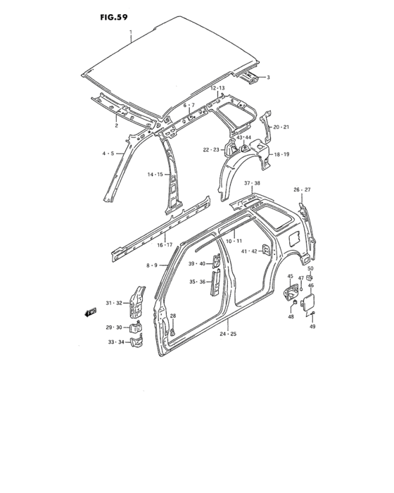 Side body panel