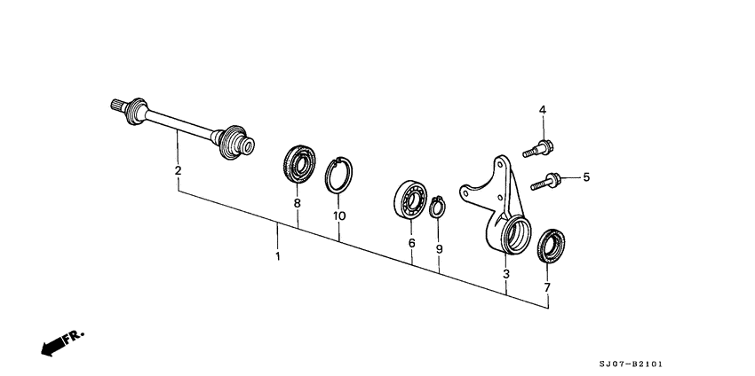 Half shaft