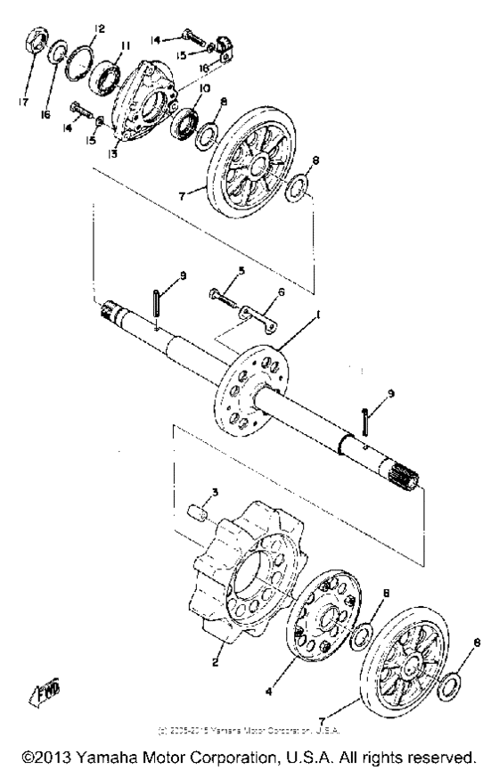 Front axle