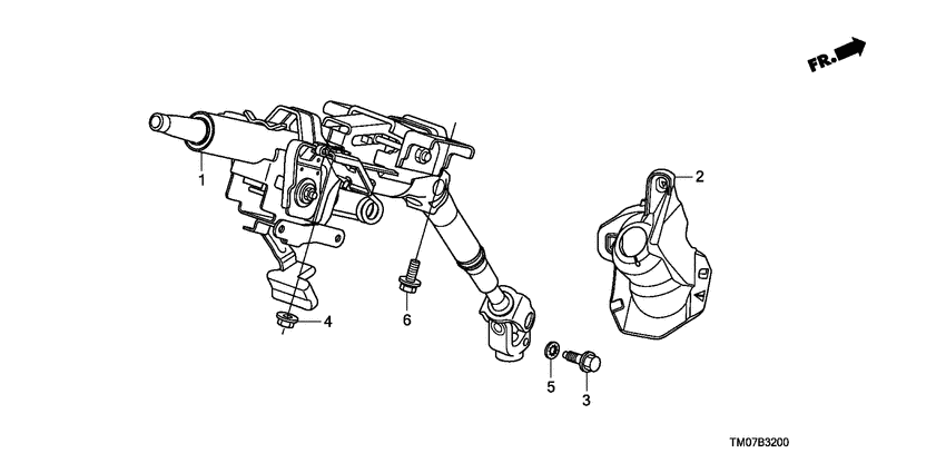 Steering column