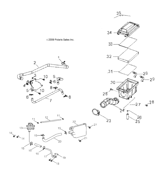 Engine, Air Intake System
