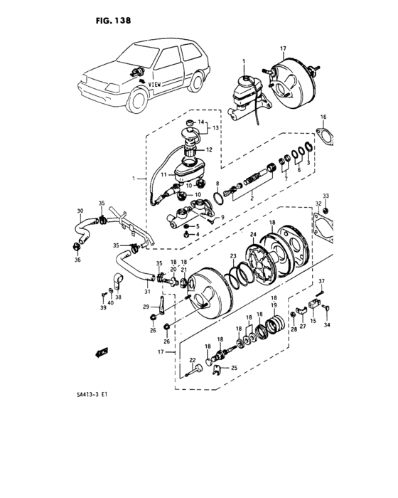 Brake master cylinder