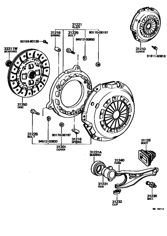 Clutch & Release Fork