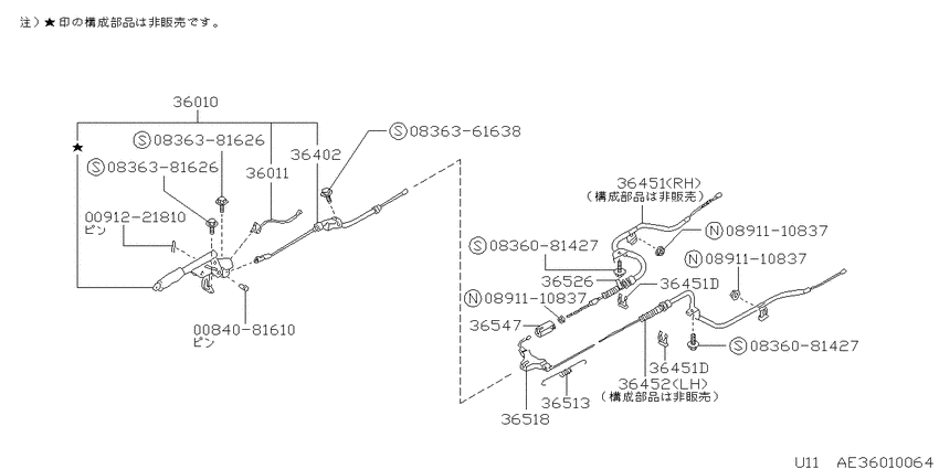 Parking brake control