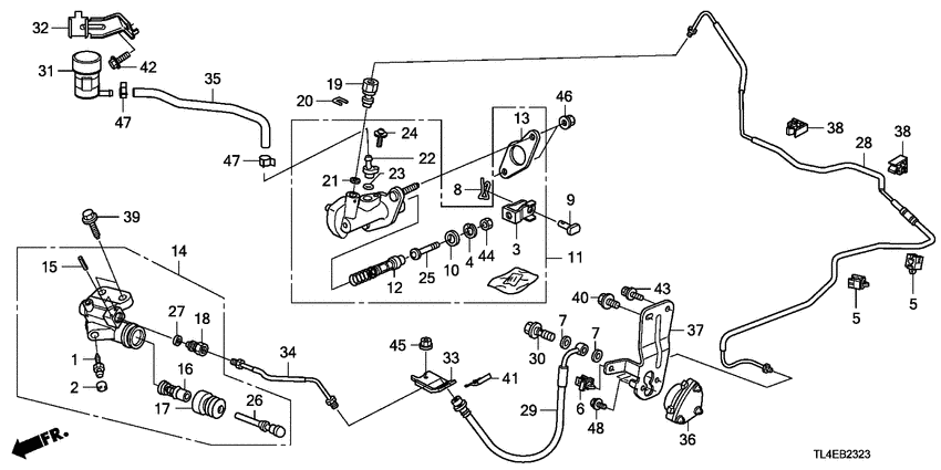 Clutch master cylinder