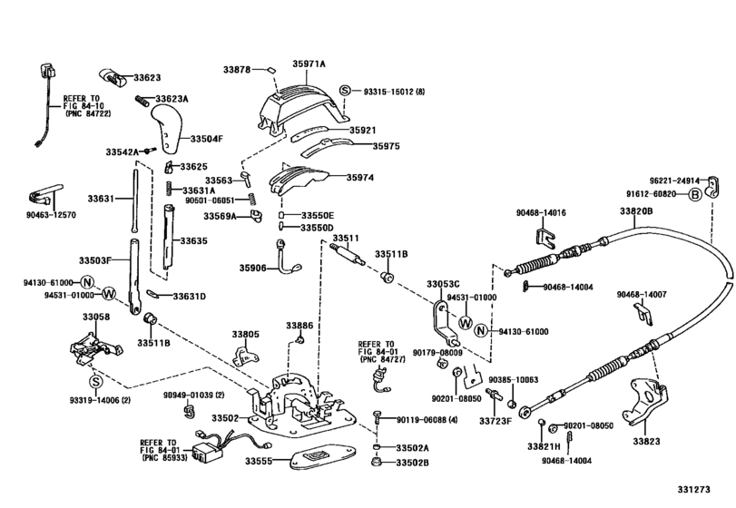 Shift Lever & Retainer