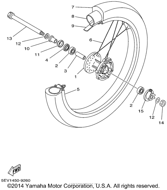 Front wheel