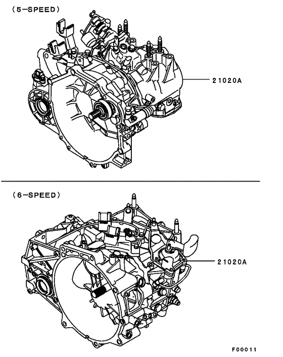 Manual transmission assy
