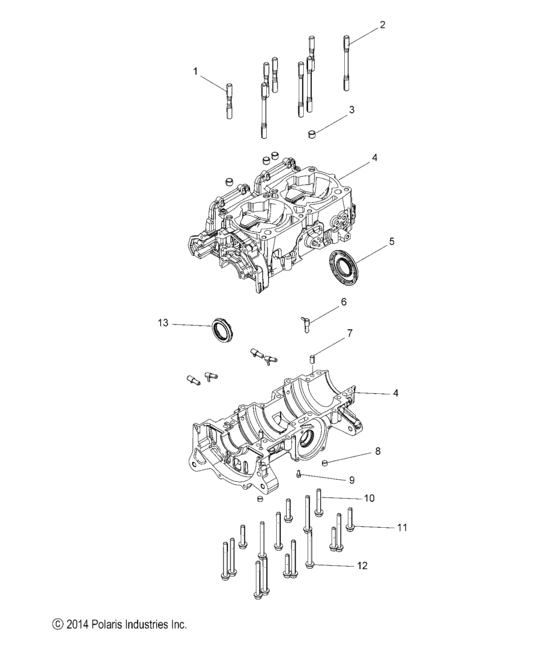 Engine, Crankcase