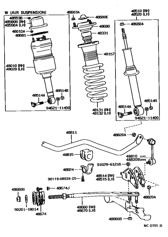 Front Spring & Shock Absorber